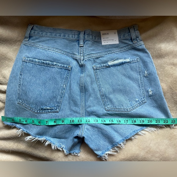 AGOLDE Dee Vintage High Rise Shorts Muse size 30 - Picture 5 of 10